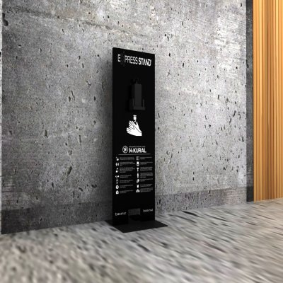 Express Stand | dezenfektan standı hijyen standı pedallı ayak basmalı sensörlü  dispenser standı  